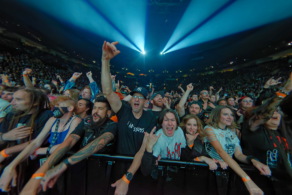 Korn, Moda Center, photo by John Alcala