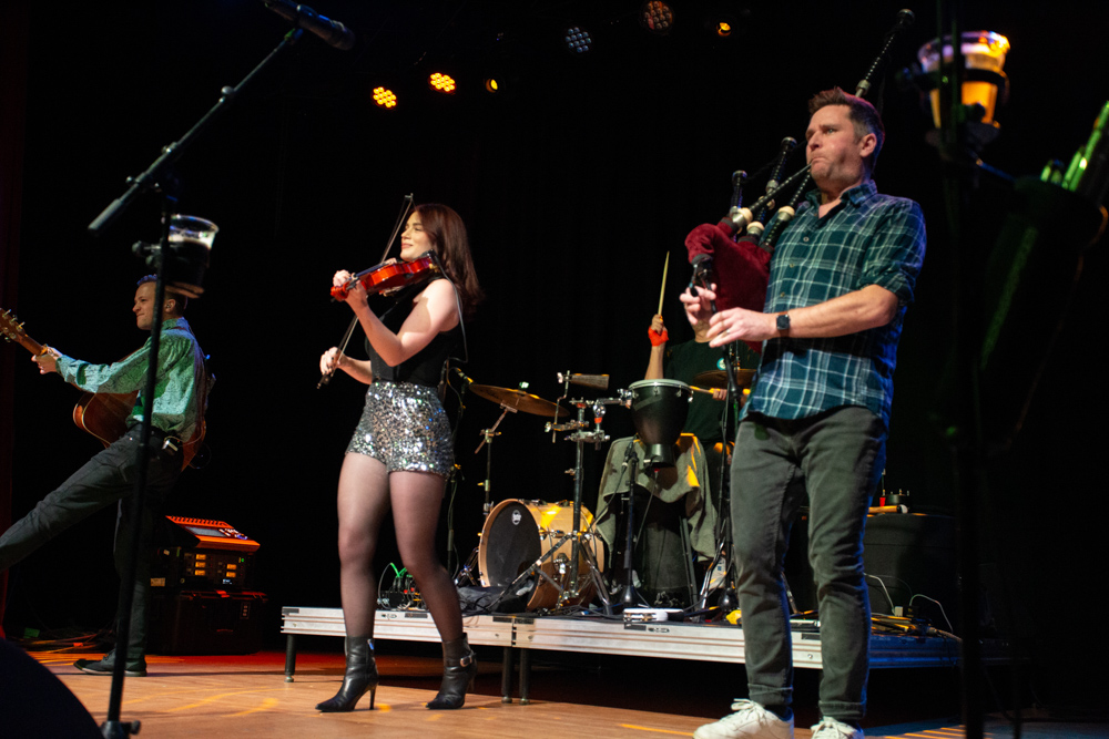 Gaelic Storm, Aladdin Theater, photo by Rebecca Terrill