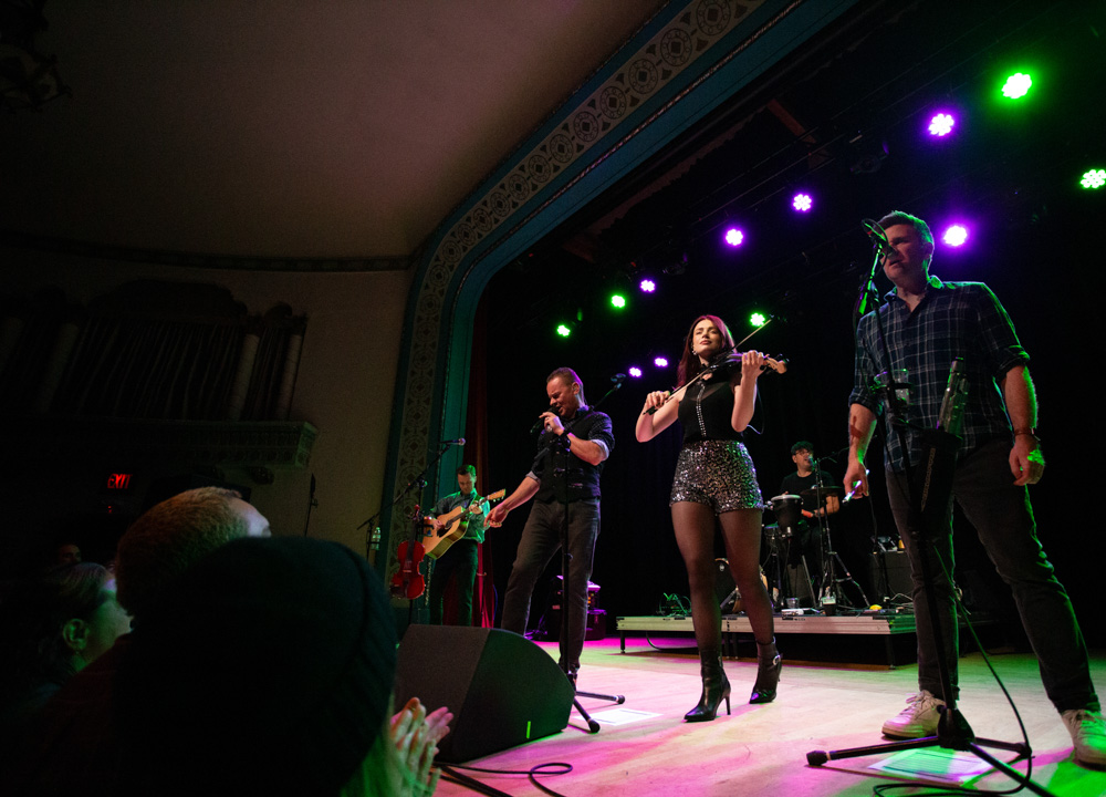 Gaelic Storm, Aladdin Theater, photo by Rebecca Terrill