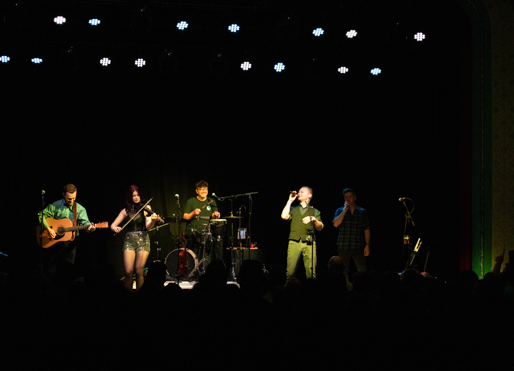 Gaelic Storm, Aladdin Theater, photo by Rebecca Terrill