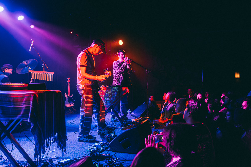 HOMESHAKE, Wonder Ballroom, photo by Blake Sourisseau