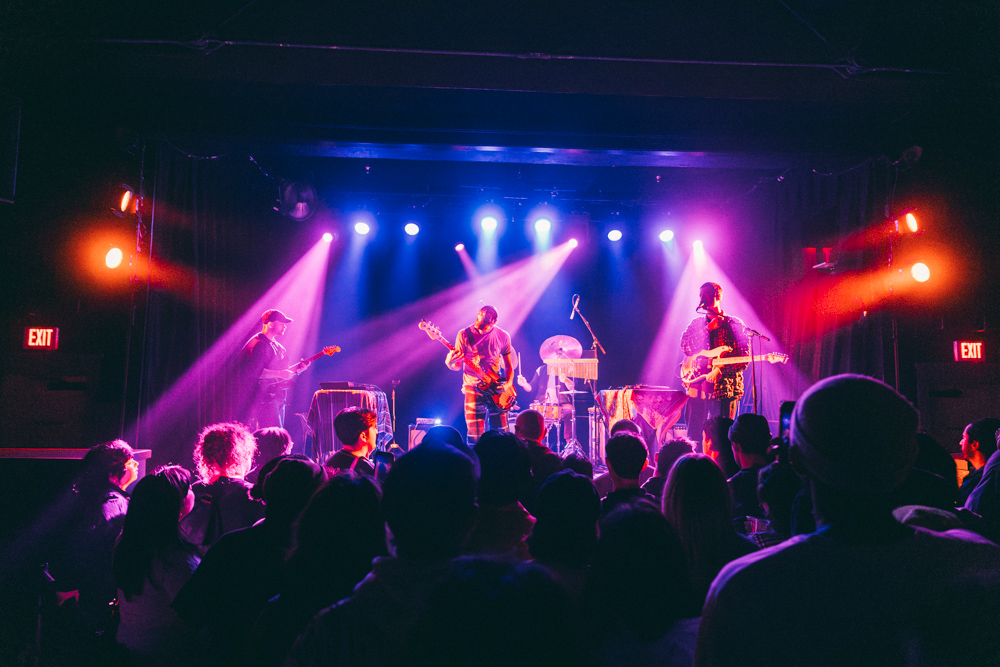 HOMESHAKE, Wonder Ballroom, photo by Blake Sourisseau