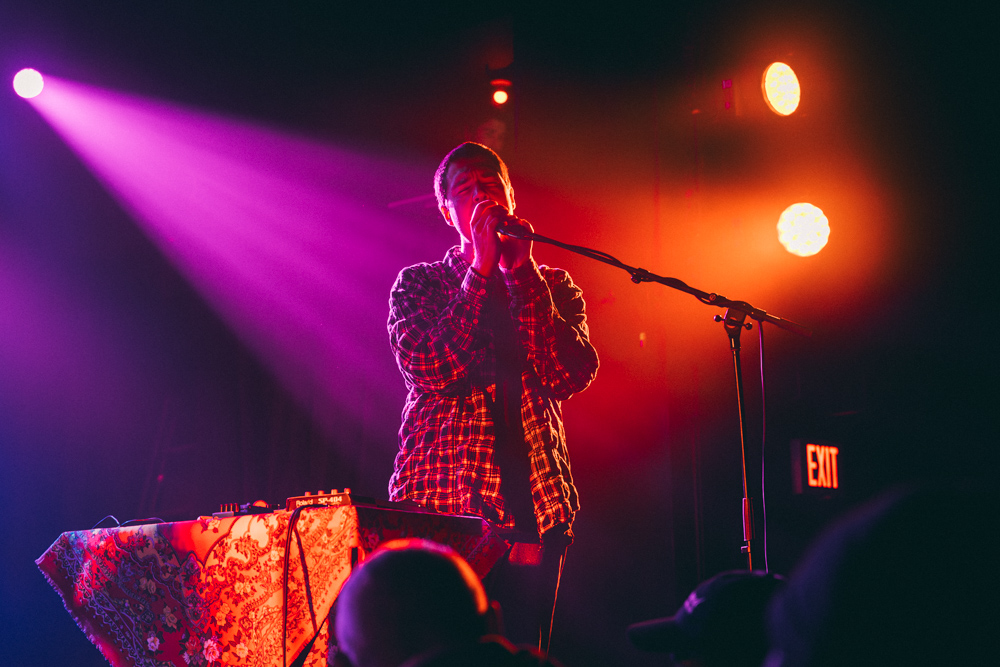 HOMESHAKE, Wonder Ballroom, photo by Blake Sourisseau