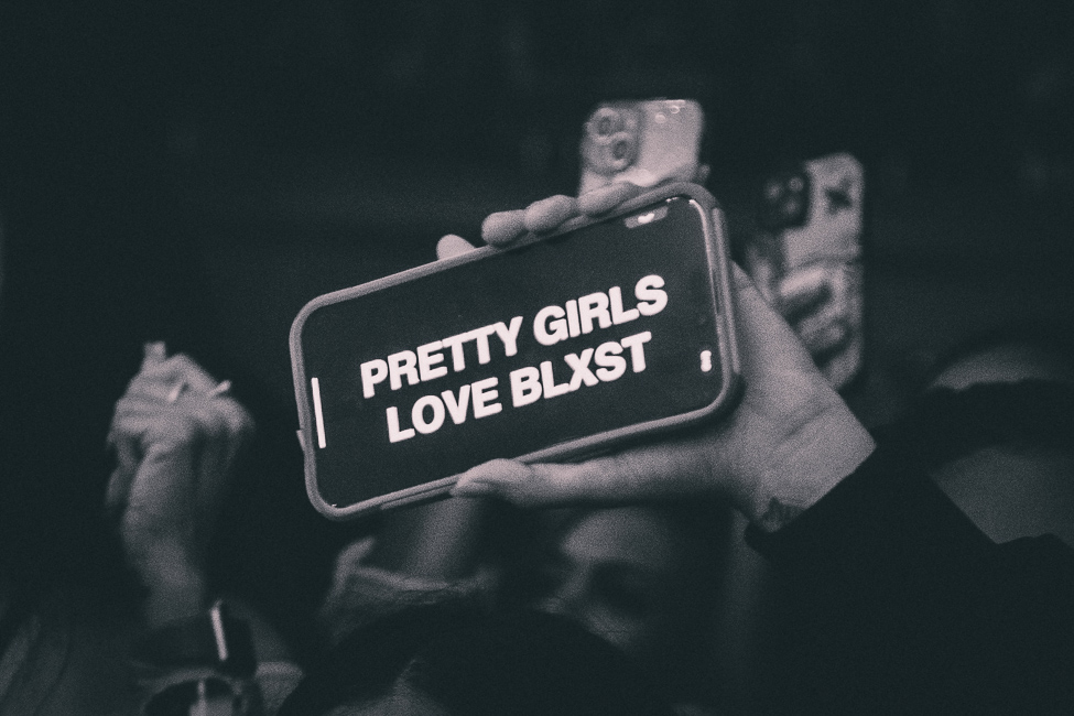 Blxst, Roseland Theater, photo by Henry Ward