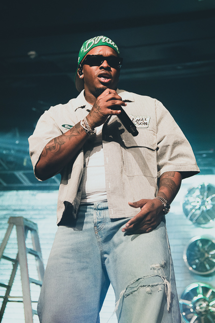 Blxst, Roseland Theater, photo by Henry Ward