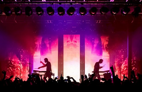 ODESZA, Roseland Theater, photo by Kai Hayashi