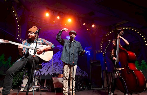 Free Creatures, Crystal Ballroom, photo by Rebecca Terrill