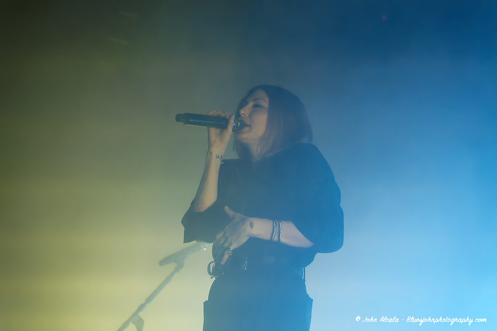 Phantogram, Roseland Theater, photo by John Alcala