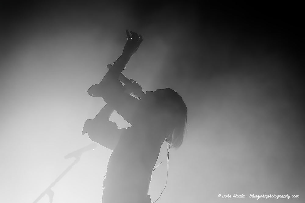 Phantogram, Roseland Theater, photo by John Alcala