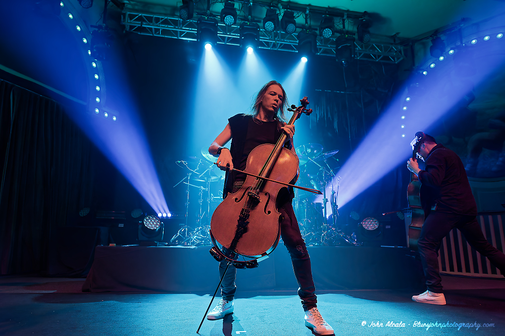 Apocalyptica, Crystal Ballroom, photo by John Alcala