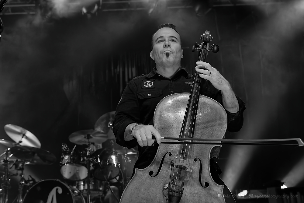 Apocalyptica, Crystal Ballroom, photo by John Alcala