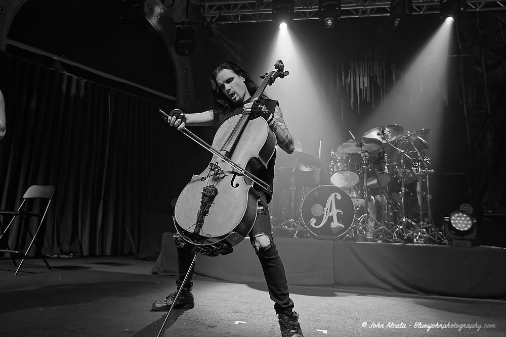 Apocalyptica, Crystal Ballroom, photo by John Alcala