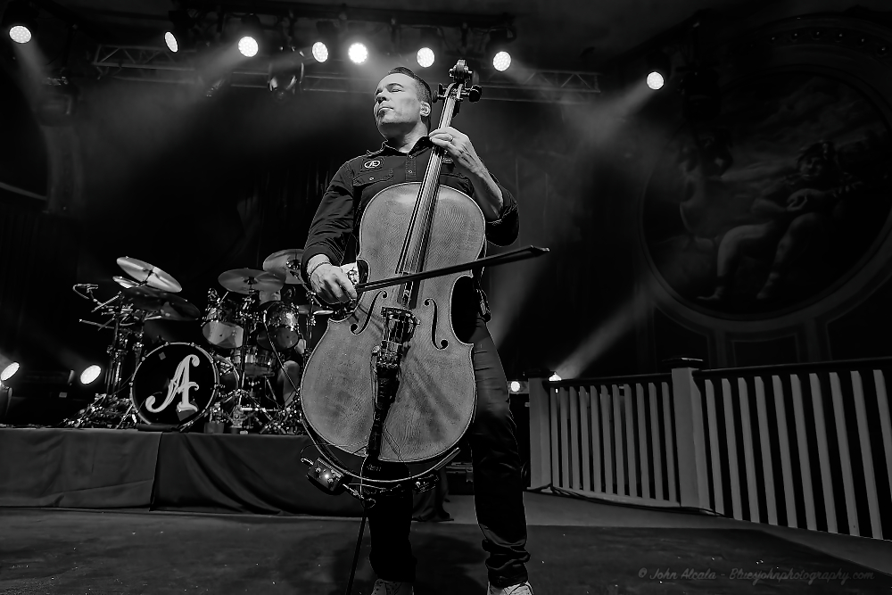 Apocalyptica, Crystal Ballroom, photo by John Alcala