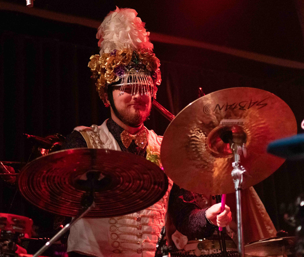 MarchFourth, Crystal Ballroom, photo by Rebecca Terrill
