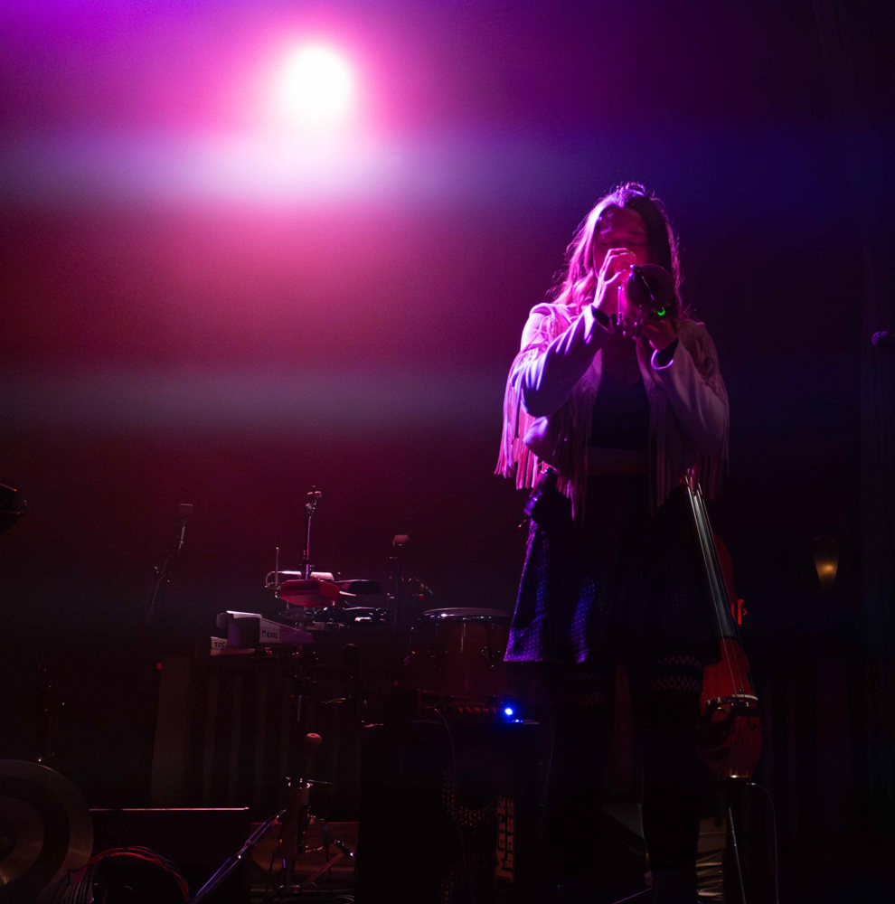 Free Creatures, Crystal Ballroom, photo by Rebecca Terrill