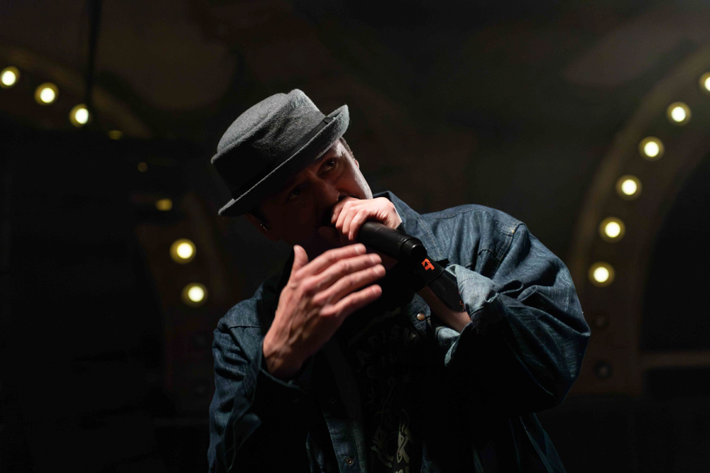 Free Creatures, Crystal Ballroom, photo by Rebecca Terrill