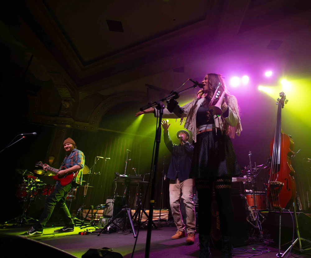 Free Creatures, Crystal Ballroom, photo by Rebecca Terrill