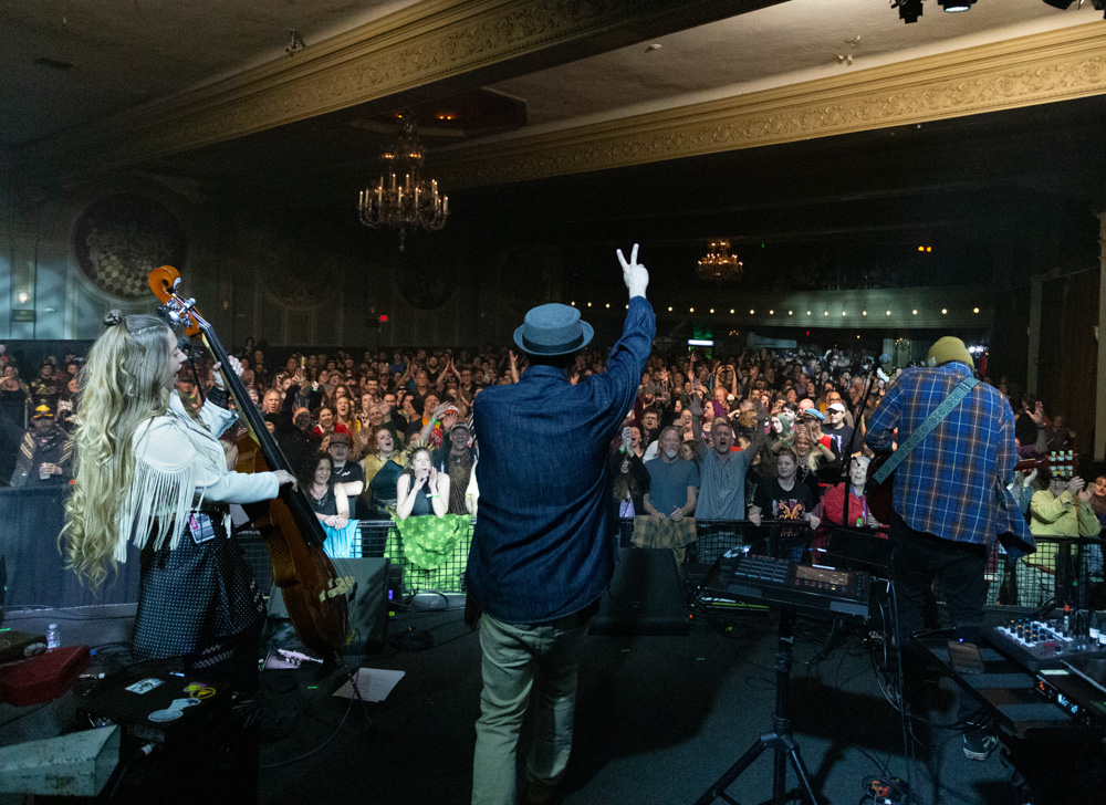 Free Creatures, Crystal Ballroom, photo by Rebecca Terrill