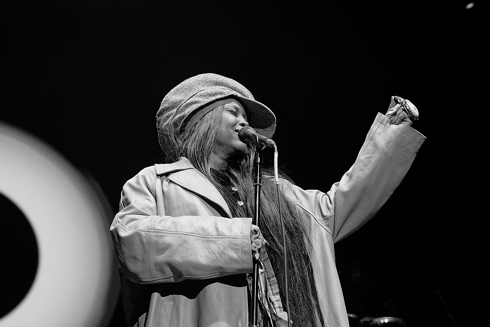 Erykah Badu, Moda Center, photo by John Alcala
