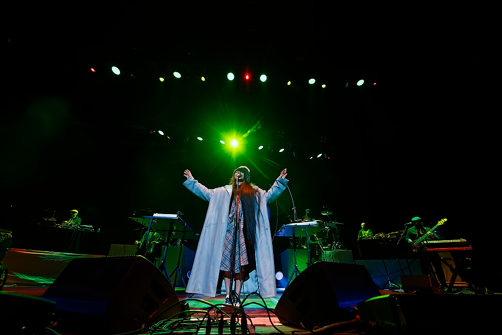 Erykah Badu, Moda Center, photo by John Alcala
