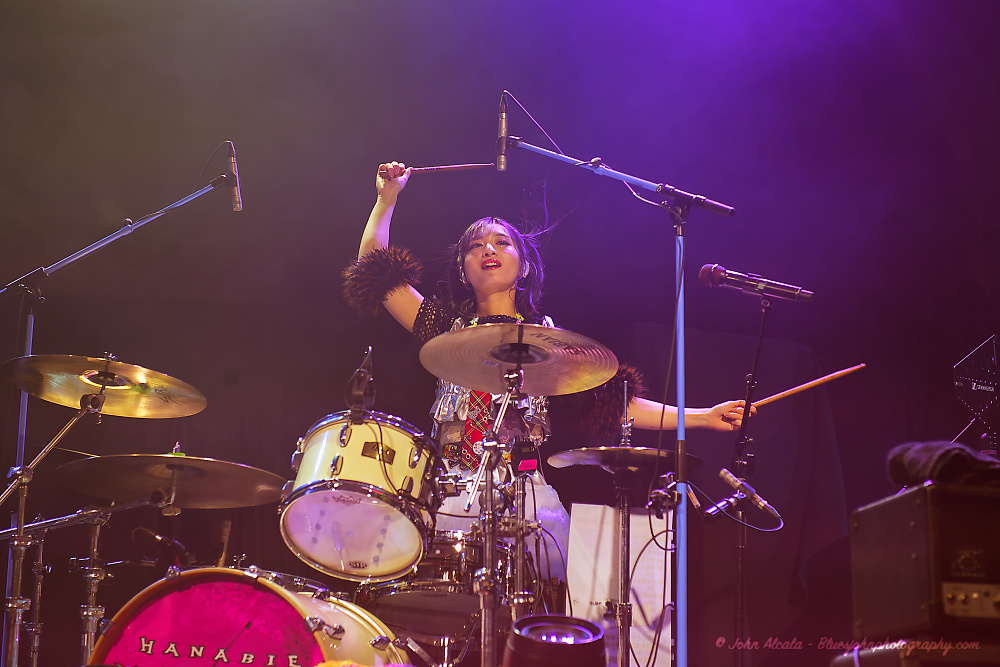 Hanabie, Crystal Ballroom, photo by John Alcala