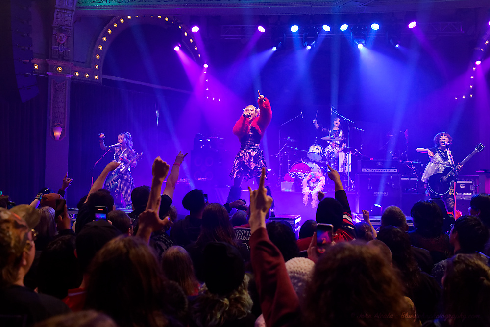 Hanabie, Crystal Ballroom, photo by John Alcala