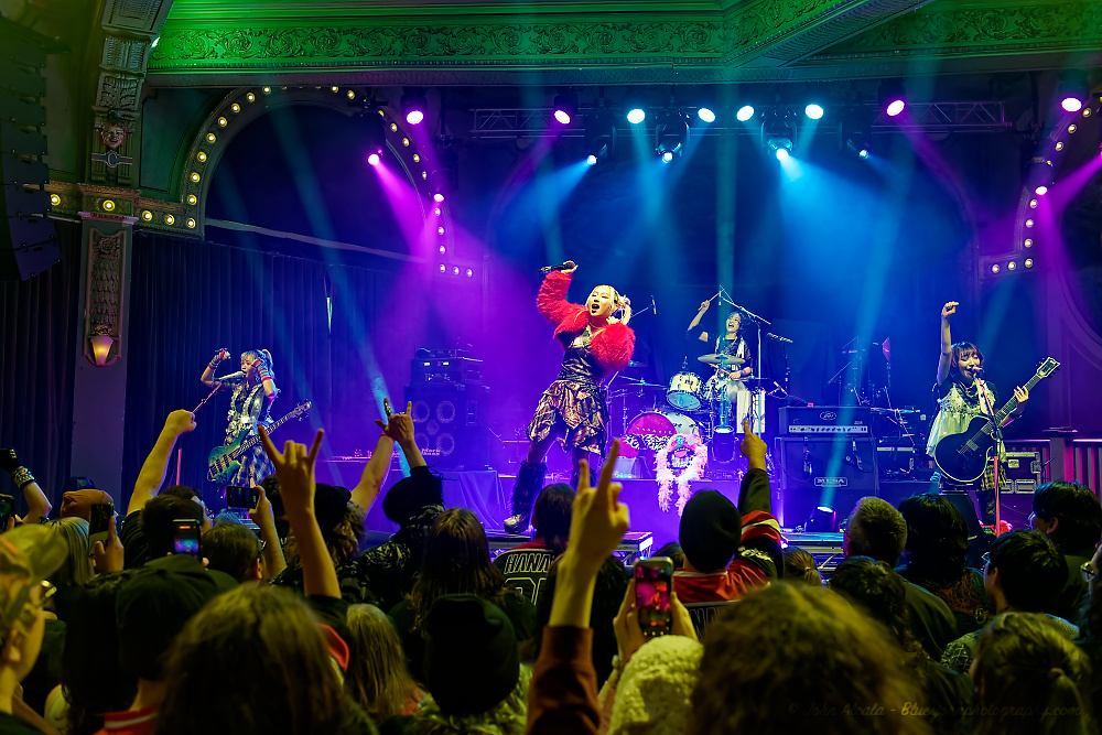 Hanabie, Crystal Ballroom, photo by John Alcala