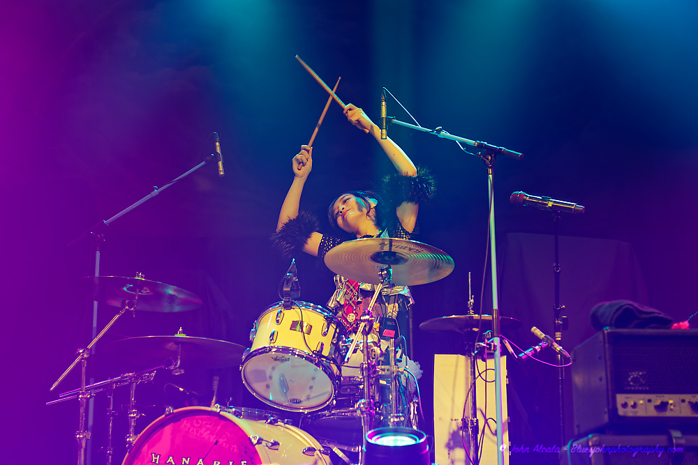 Hanabie, Crystal Ballroom, photo by John Alcala