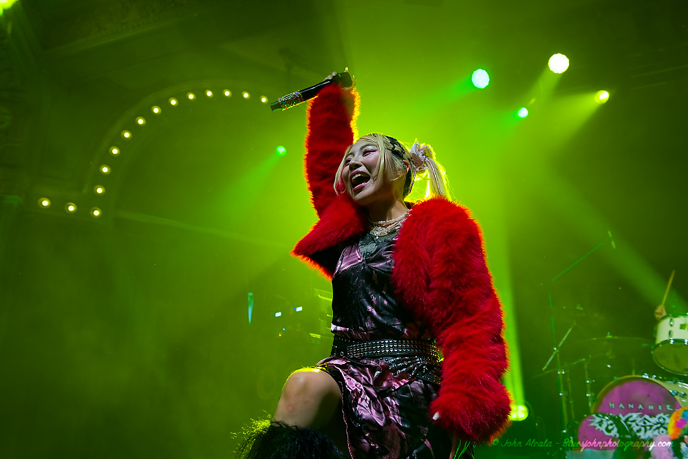 Hanabie, Crystal Ballroom, photo by John Alcala