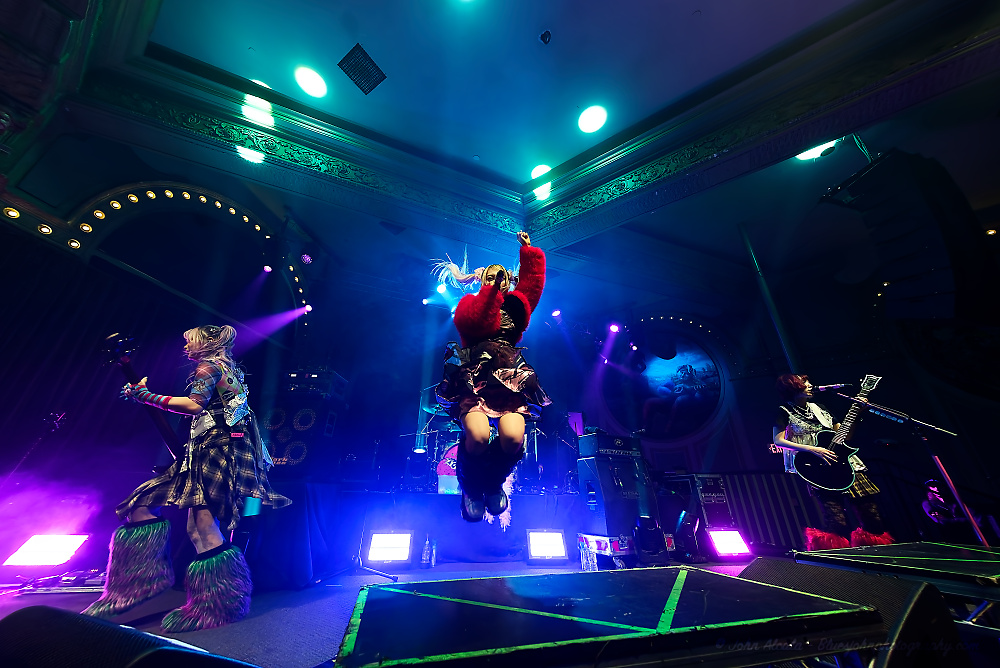 Hanabie, Crystal Ballroom, photo by John Alcala