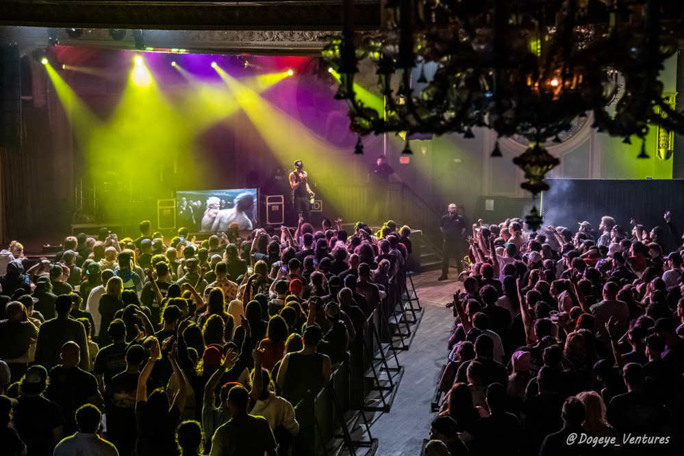 Chris Webby, Crystal Ballroom, photo by Ashley Strom