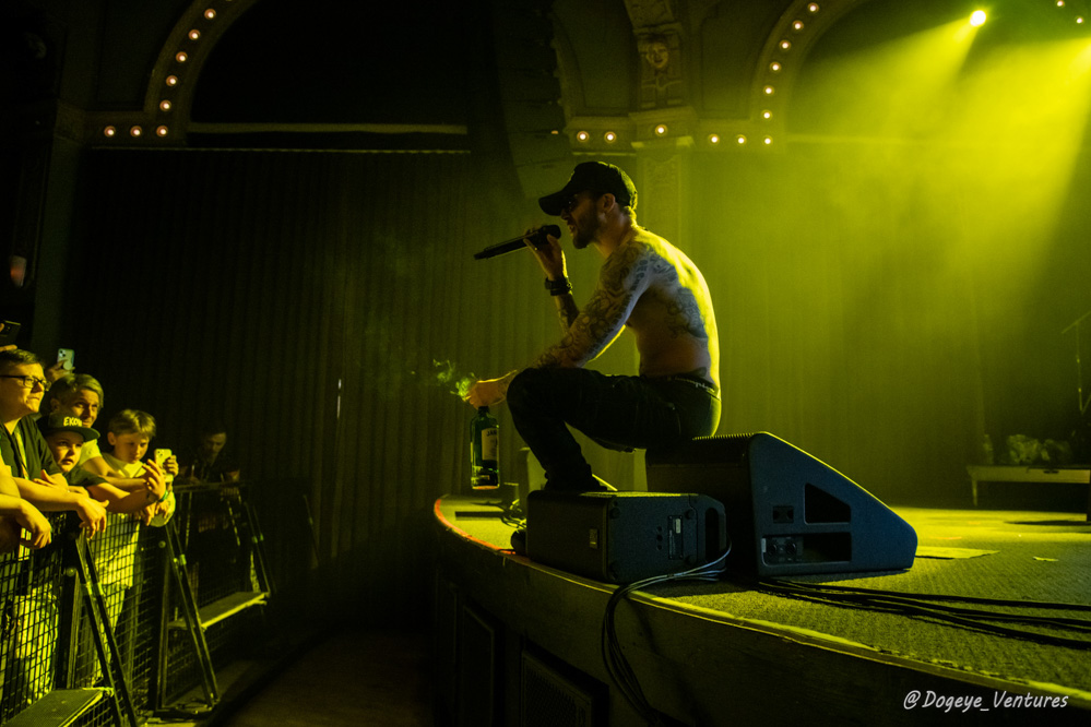 Chris Webby, Crystal Ballroom, photo by Ashley Strom