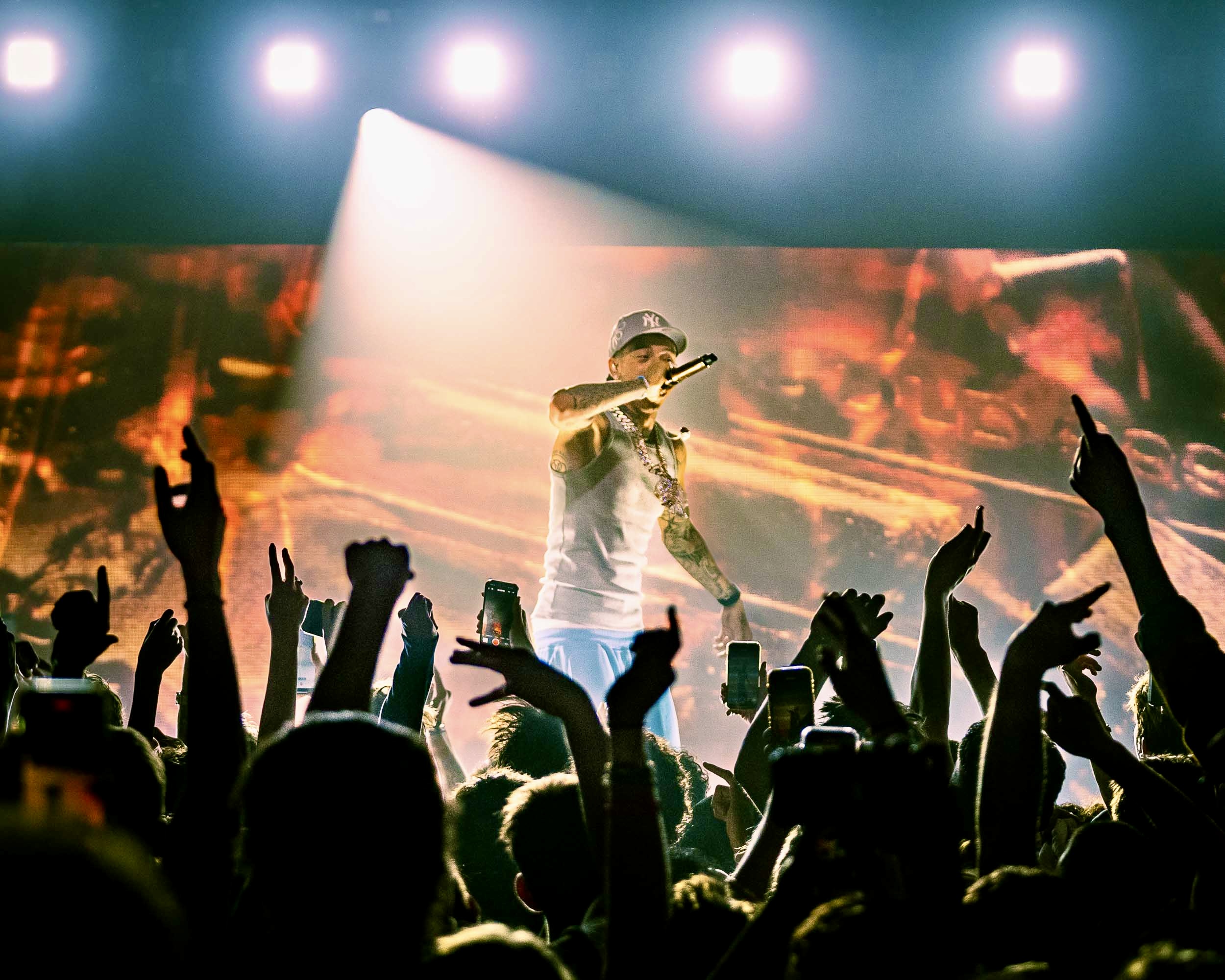 Central Cee, Roseland Theater, photo by Miguel Padilla