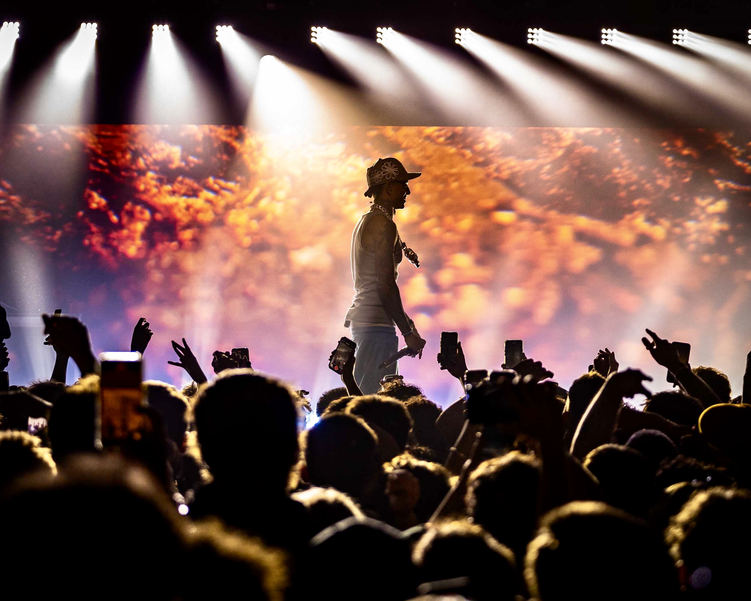 Central Cee, Roseland Theater, photo by Miguel Padilla