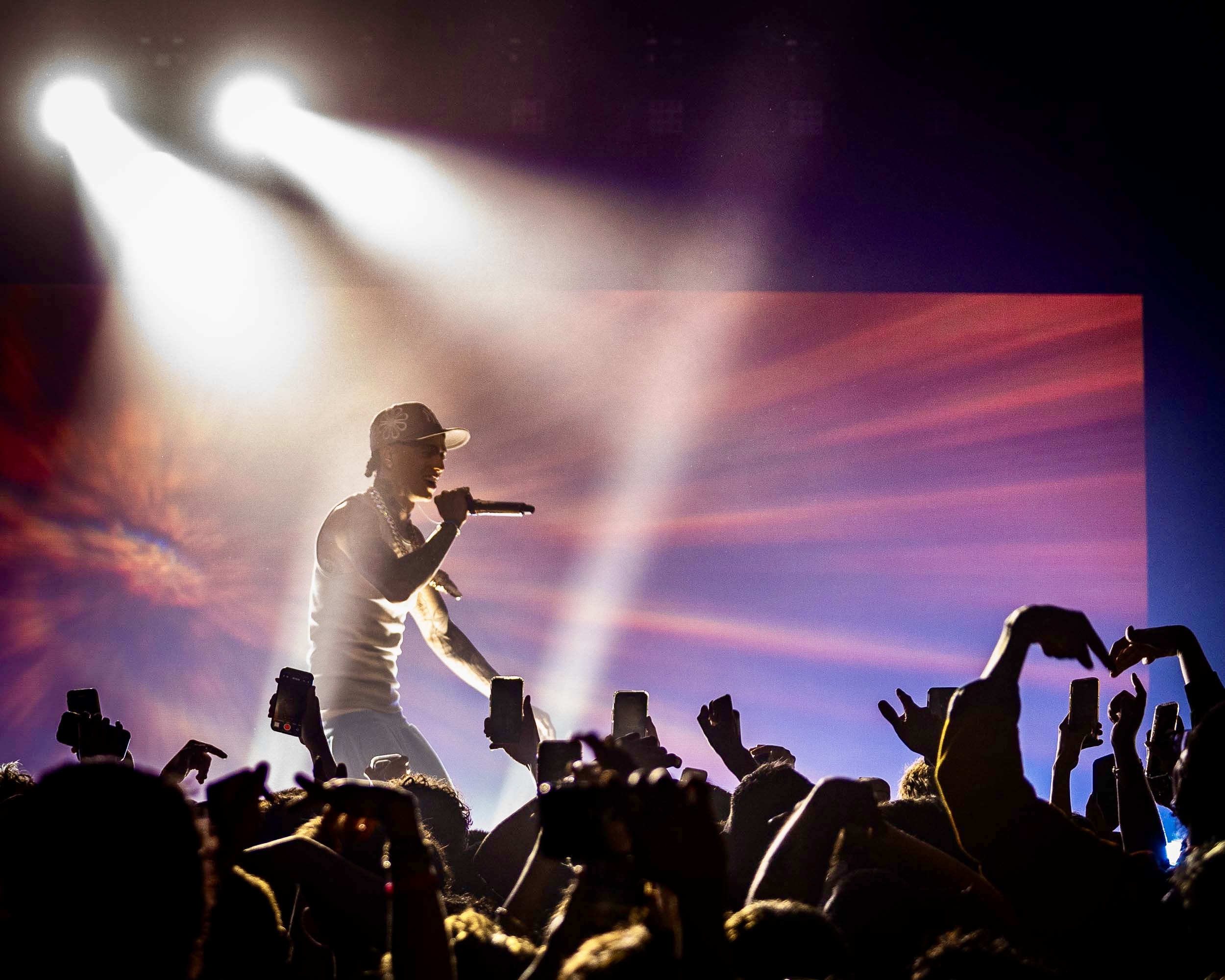 Central Cee, Roseland Theater, photo by Miguel Padilla