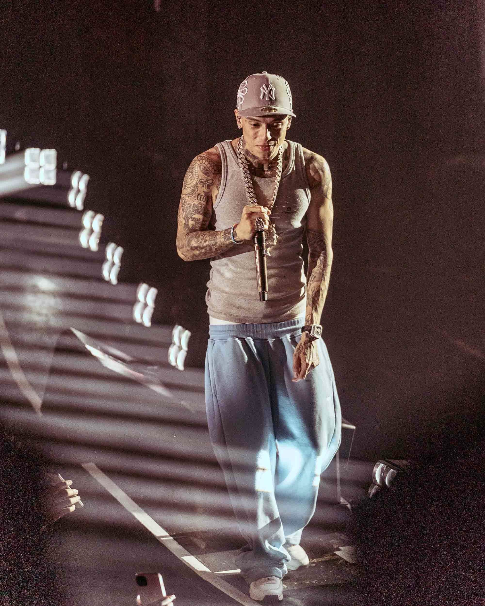 Central Cee, Roseland Theater, photo by Miguel Padilla