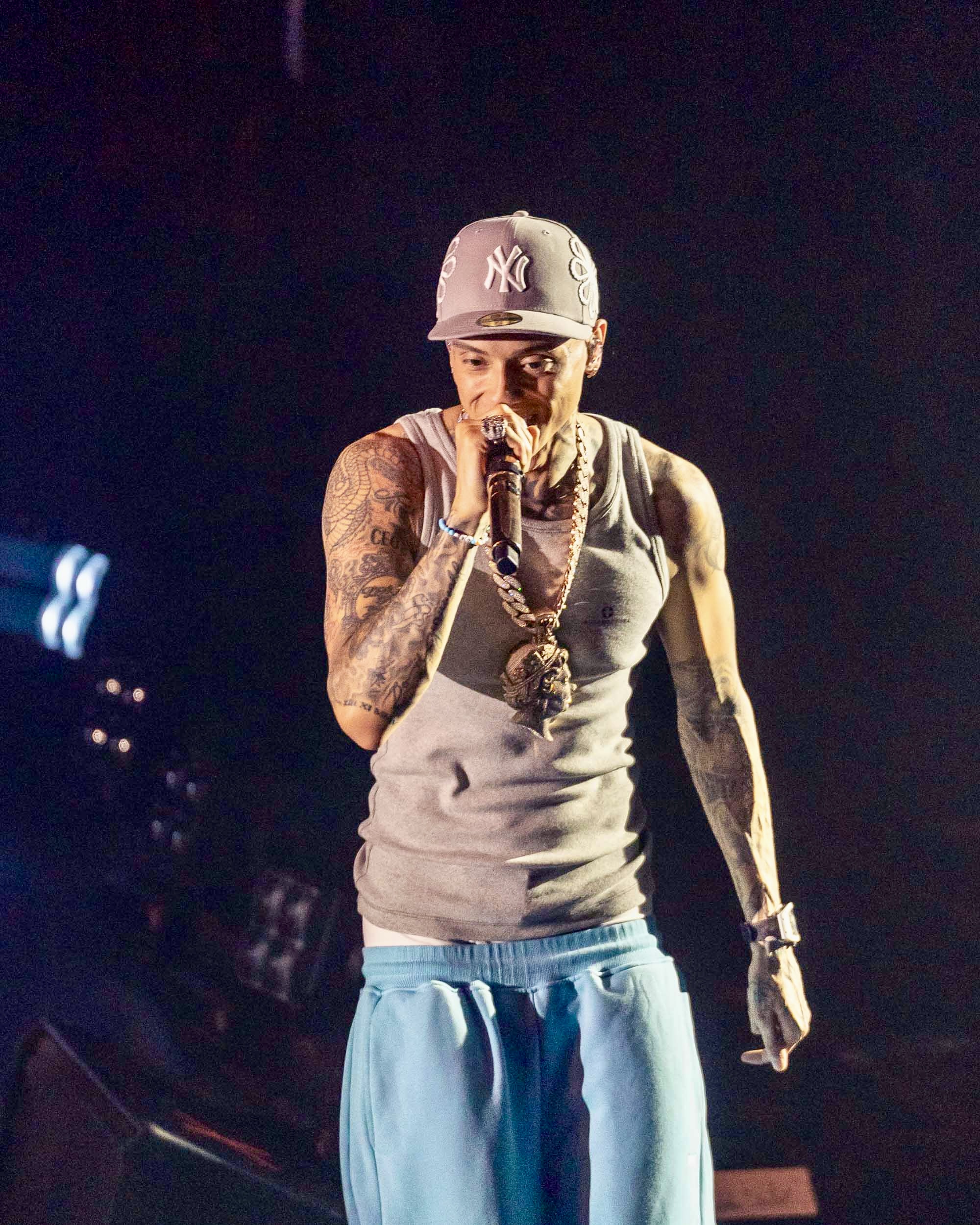 Central Cee, Roseland Theater, photo by Miguel Padilla