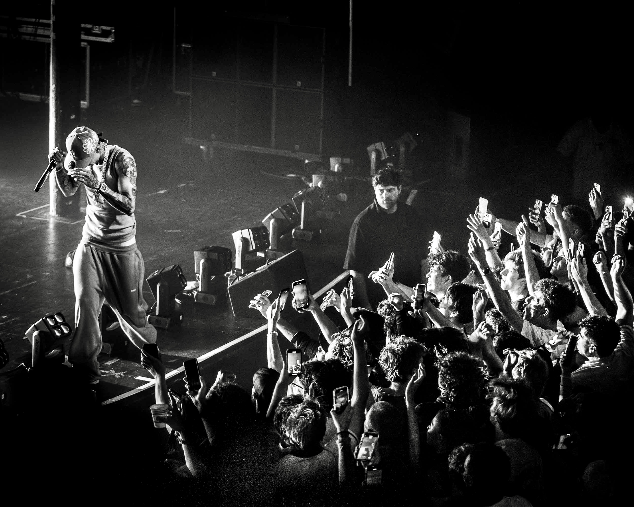 Central Cee, Roseland Theater, photo by Miguel Padilla