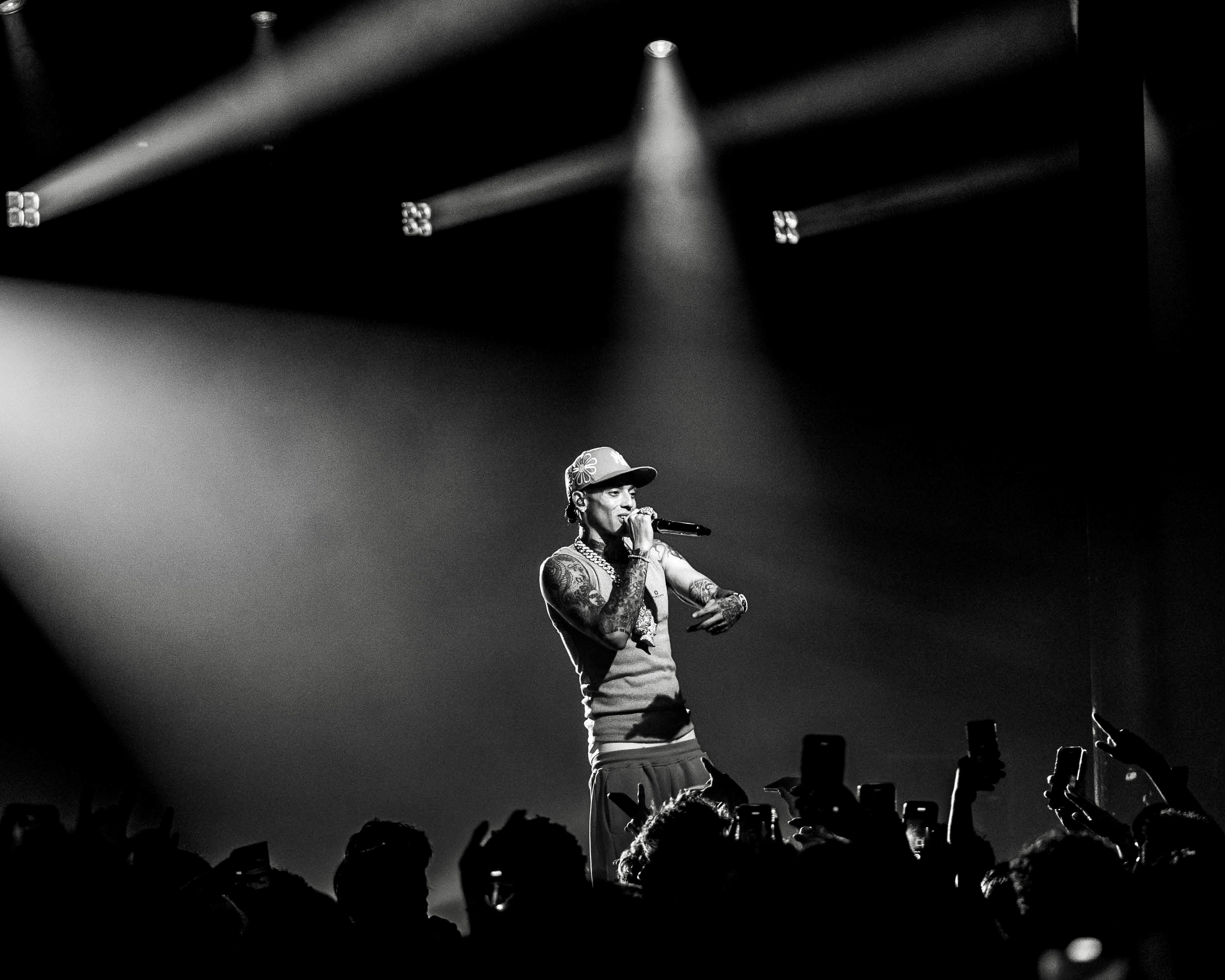 Central Cee, Roseland Theater, photo by Miguel Padilla