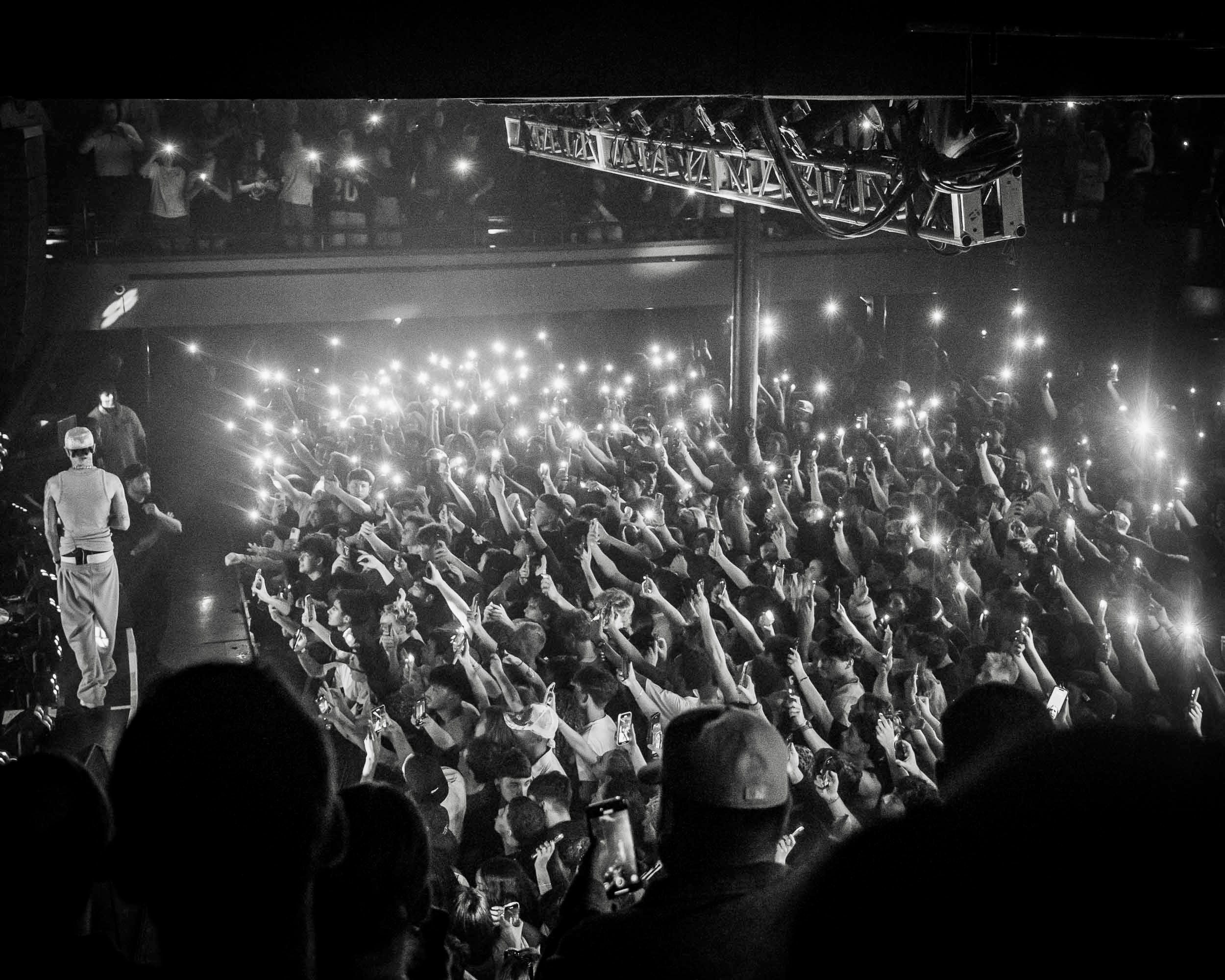 Central Cee, Roseland Theater, photo by Miguel Padilla