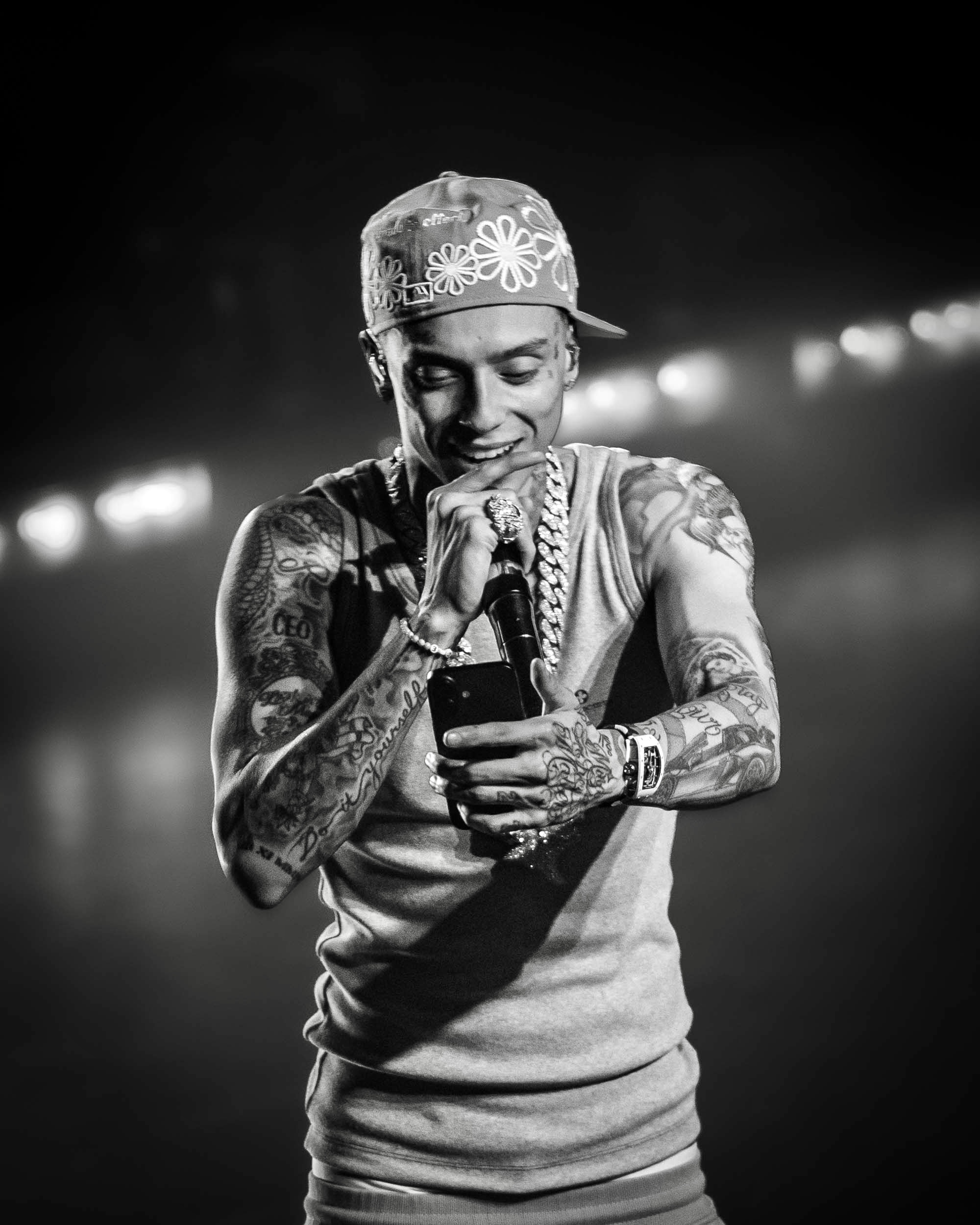 Central Cee, Roseland Theater, photo by Miguel Padilla