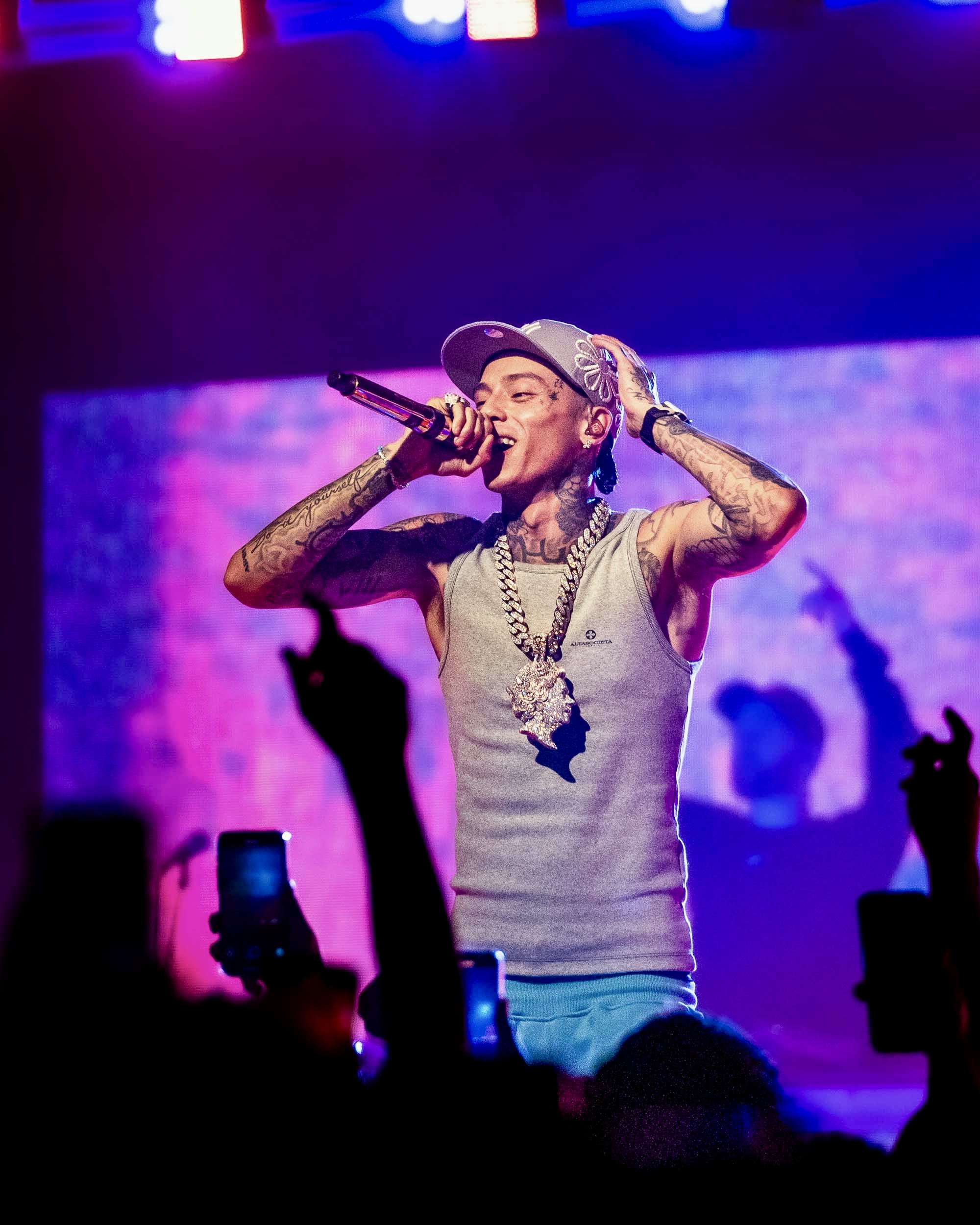 Central Cee, Roseland Theater, photo by Miguel Padilla