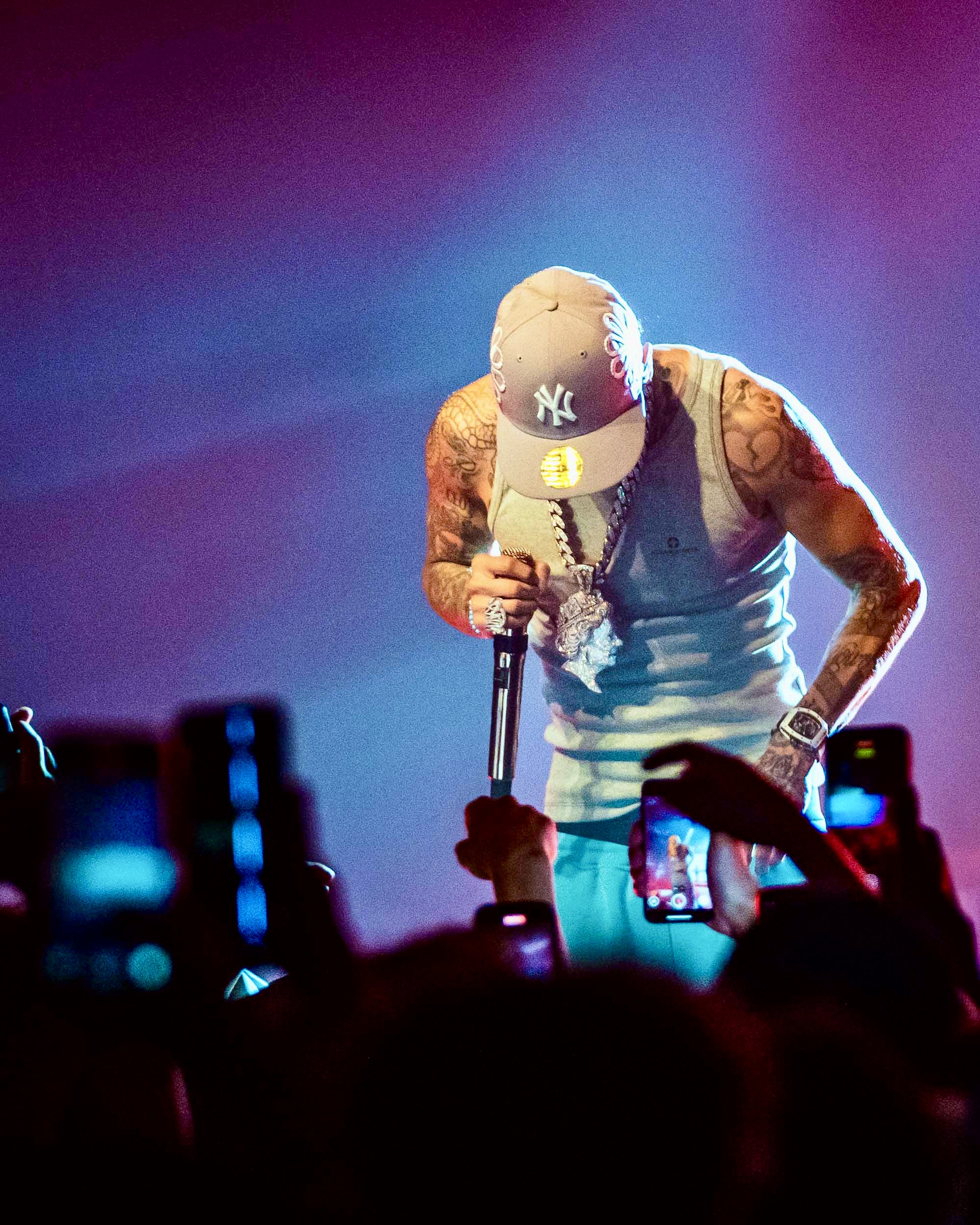 Central Cee, Roseland Theater, photo by Miguel Padilla