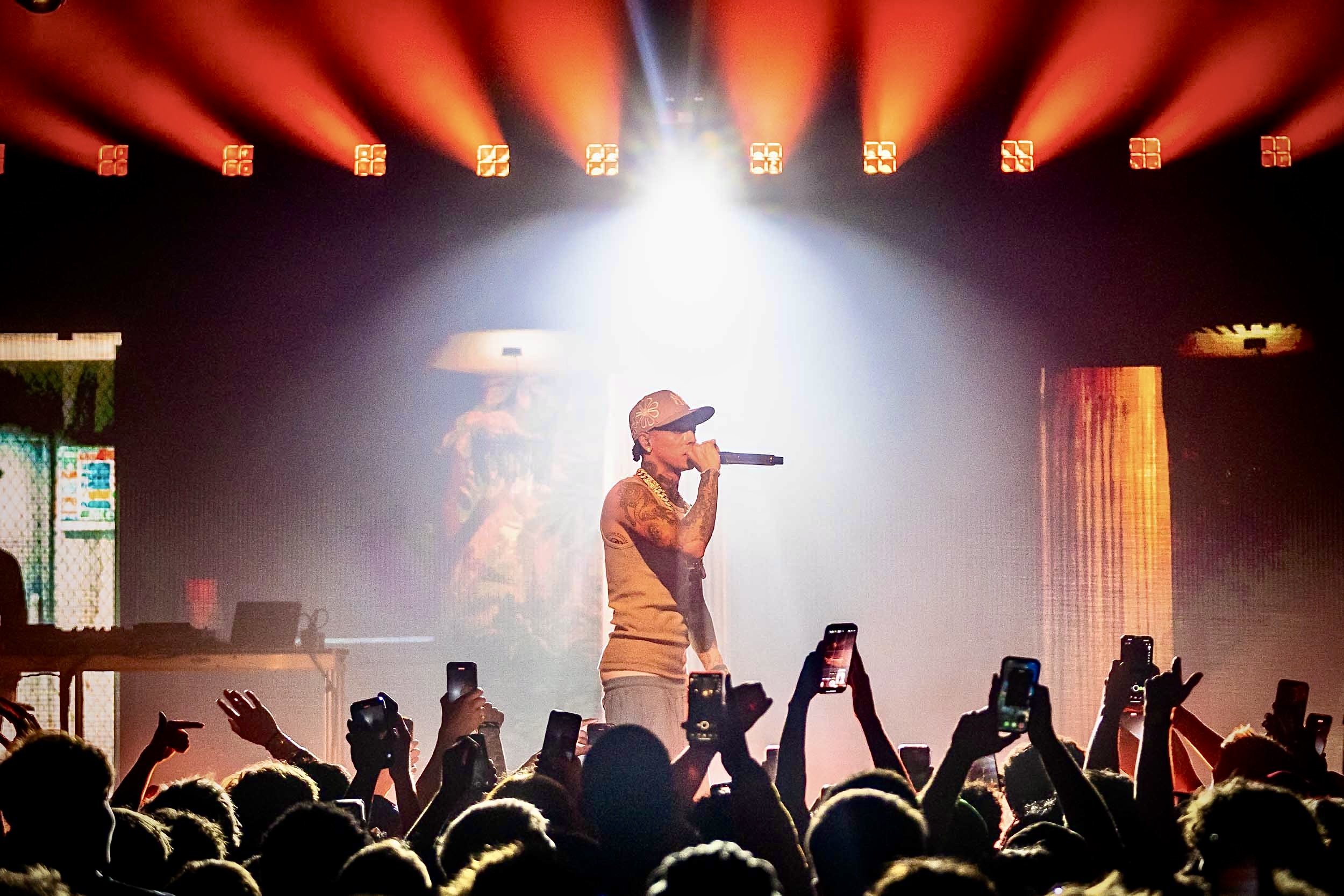 Central Cee, Roseland Theater, photo by Miguel Padilla