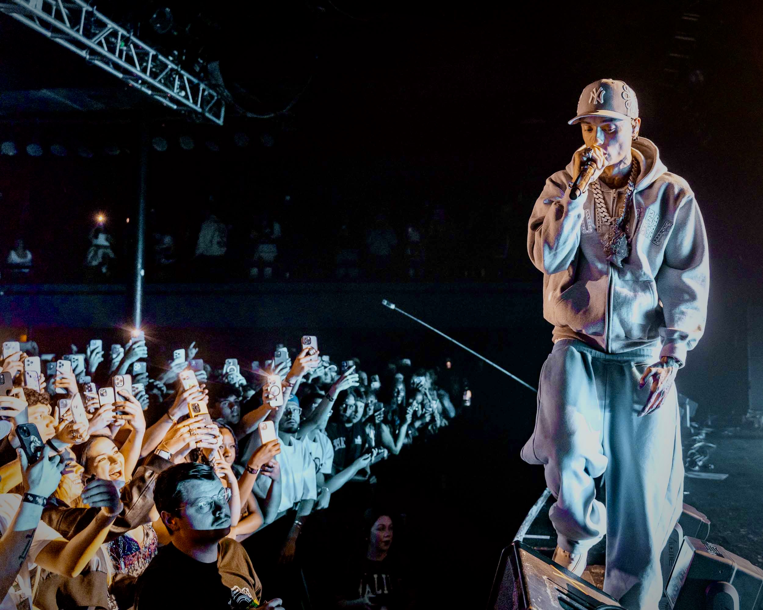 Central Cee, Roseland Theater, photo by Miguel Padilla