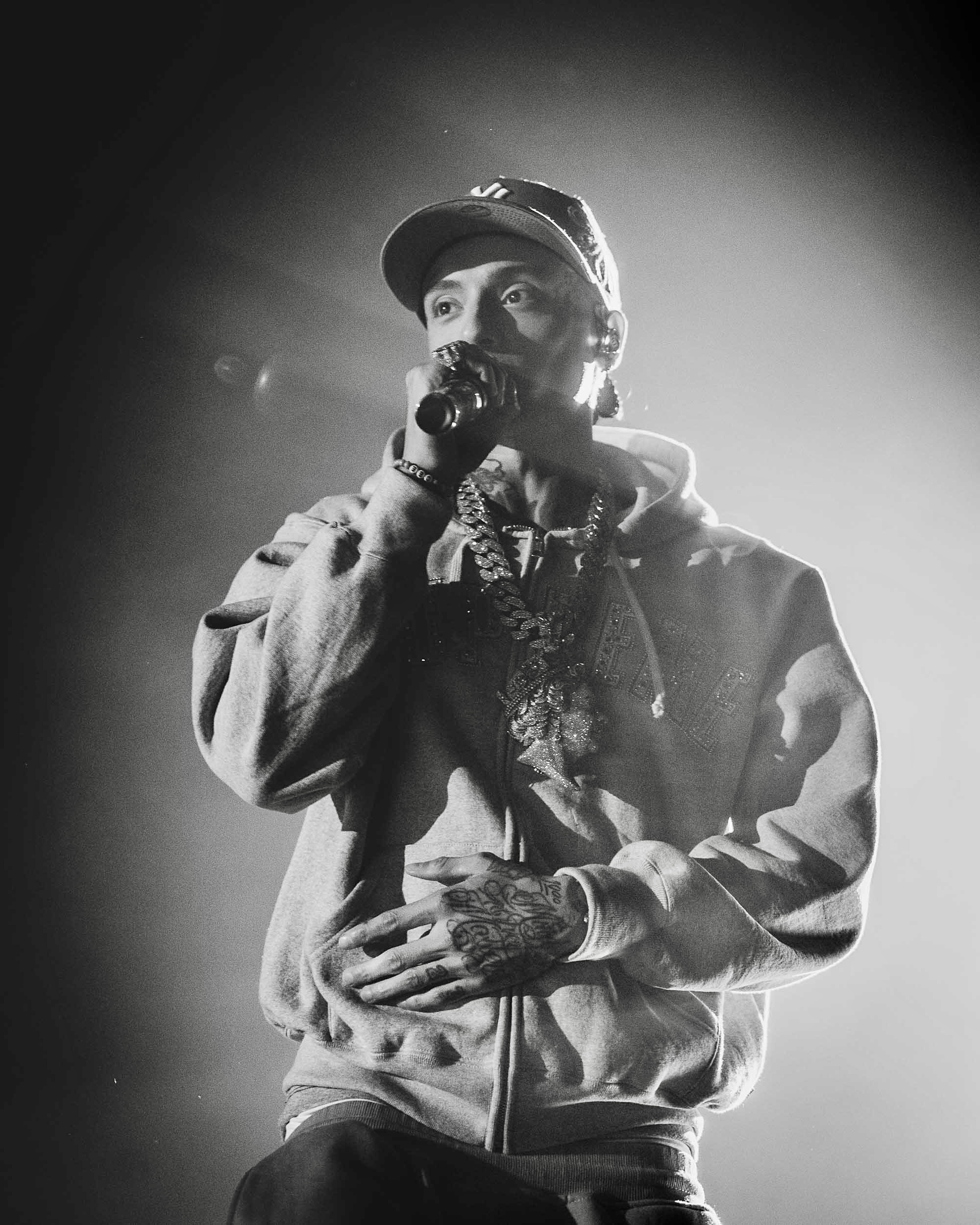 Central Cee, Roseland Theater, photo by Miguel Padilla