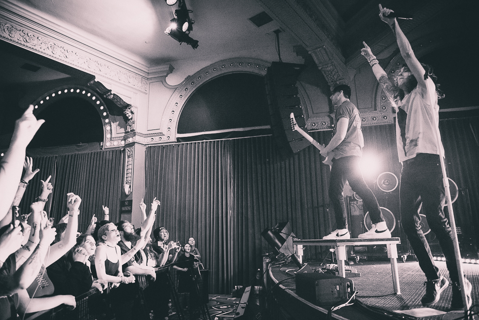 Mayday Parade, Crystal Ballroom, photo by Henry Ward