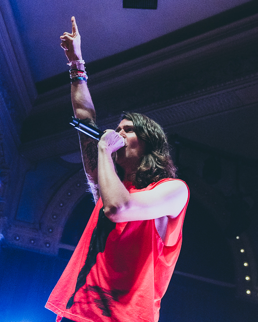 Mayday Parade, Crystal Ballroom, photo by Henry Ward