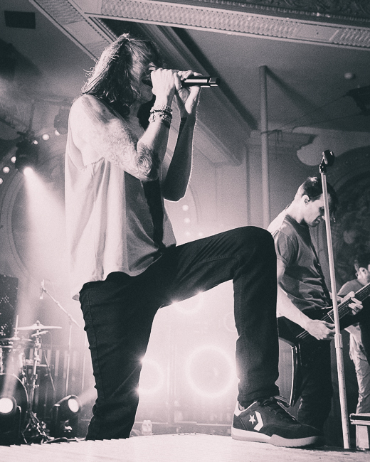 Mayday Parade, Crystal Ballroom, photo by Henry Ward
