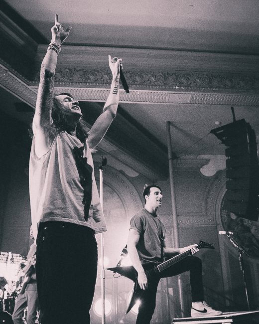 Mayday Parade, Crystal Ballroom, photo by Henry Ward